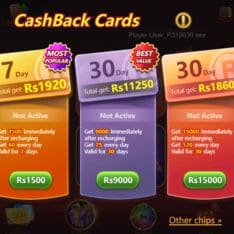 CashBack Cards